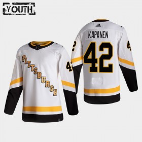 Pittsburgh Penguins Trikot Kasperi Kapanen 42 2020-21 Reverse Retro Authentic - Kinder